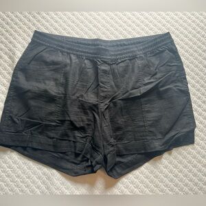 Old Navy Women's Black Linen Shorts